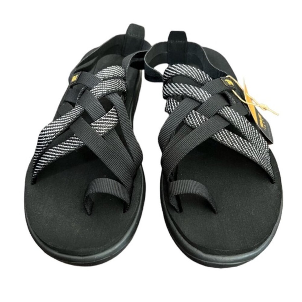 NWT Teva Women's Voya Strappy Sandals Black various sizes